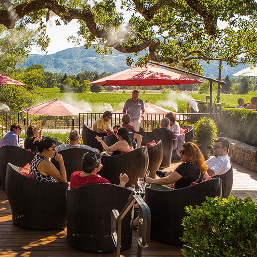 Table Service Wine Tasting Napa Valley and Sonoma